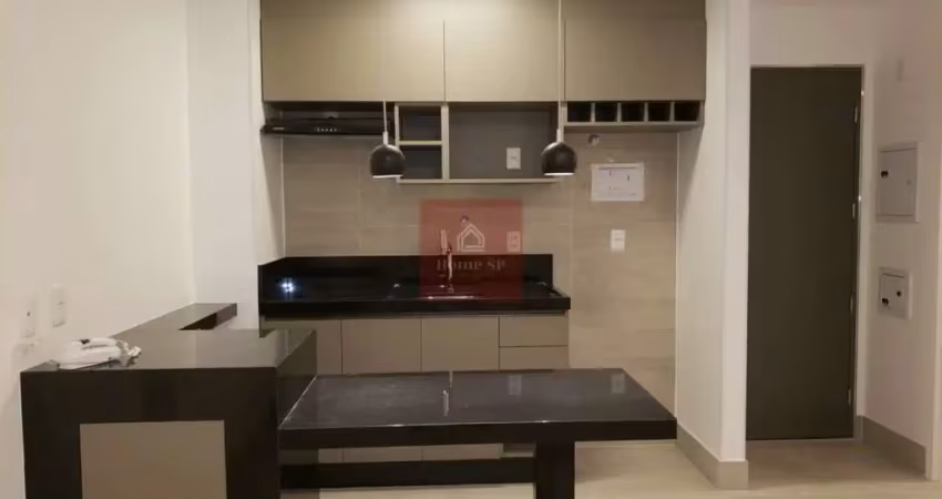 ITAIM BIBI - APARTAMENTO 42M 1DORM 1VAGA DE GRAGEM - SEMI MOBILIADO