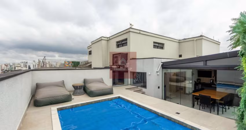 Cobertura para venda com 2 quartos, sendo 2 suítes, 195m²