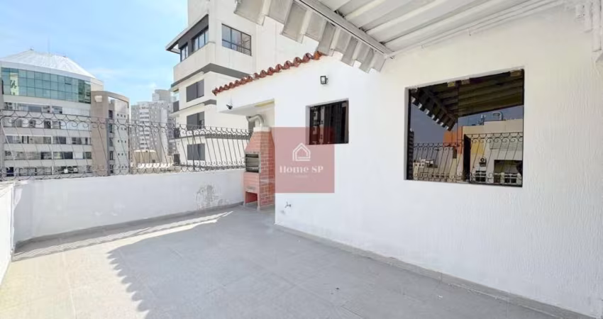 Cobertura duplex em Moema bairro nobre e bem arborizado