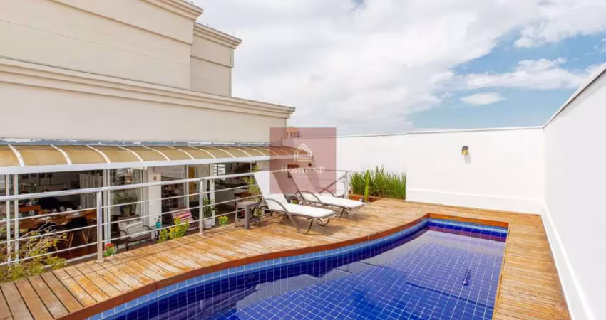 ALTO DA BOA VISTA - Cobertura para venda com 4 quartos, sendo 3 suítes, 4vagas, 311m²