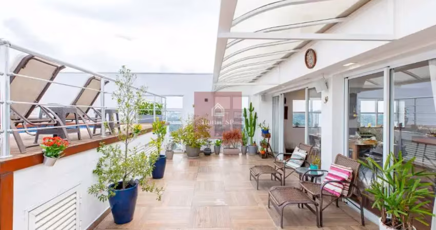 Alto da boa vista - cobertura para venda com 4 quartos, sendo 3 suítes, 4vagas, 311m²