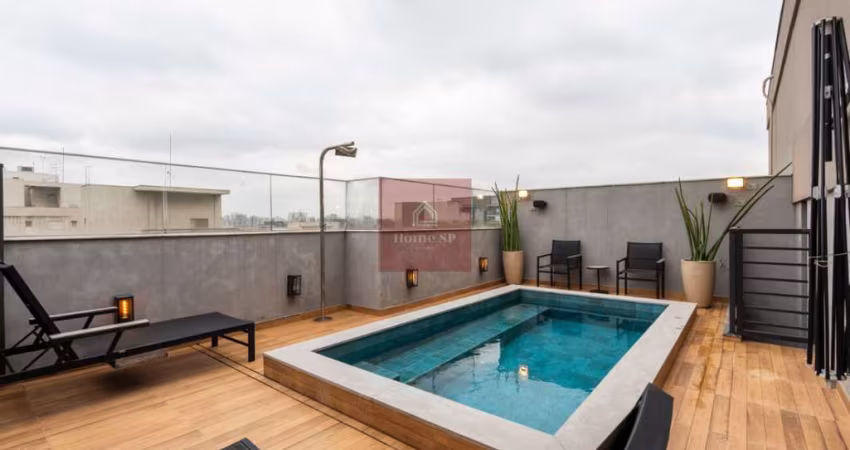 Cobertura duplex com amplo espaço de lazer, Piscina e churrasqueira