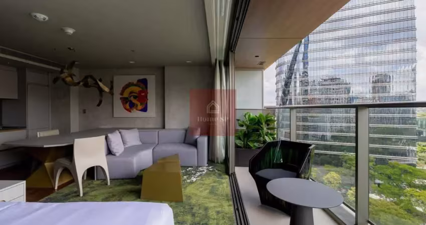 Mobiliado! 1 suíte, 1 vaga e com 53m² - Vila Olímpia