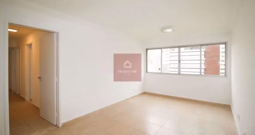 Apartamento com 107m², fora de rota, andar alto, moema pássaros.