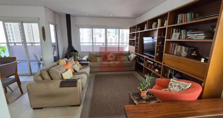Cobertura avarandada com charme de casa no brooklin