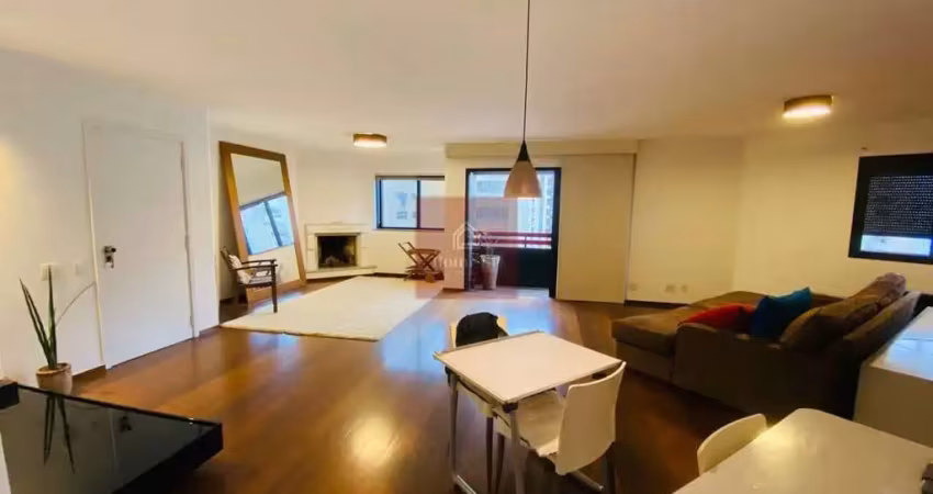 Itaim bibi 146m² 2dorms 2suites 2vagas de garagem - semi mobiliado