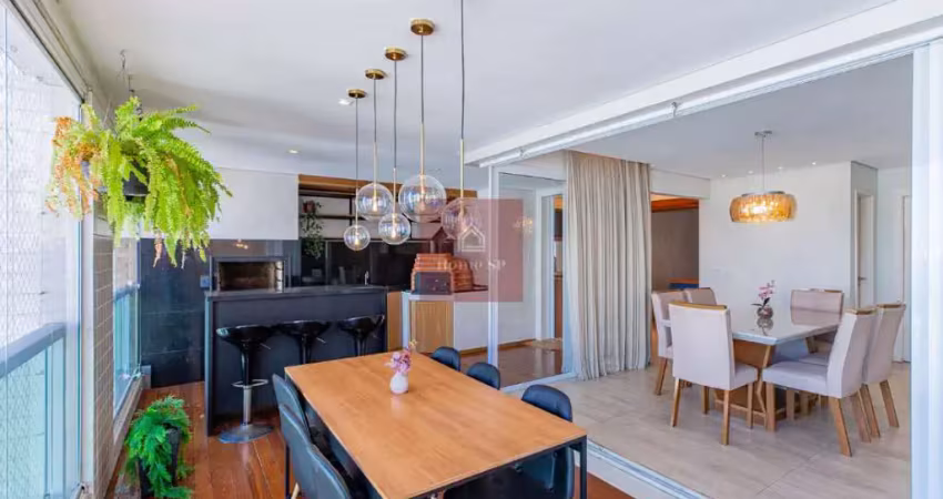 Apartamento para venda campo belo 194m 4suítes 3vagas varanda gourmet mobiliado