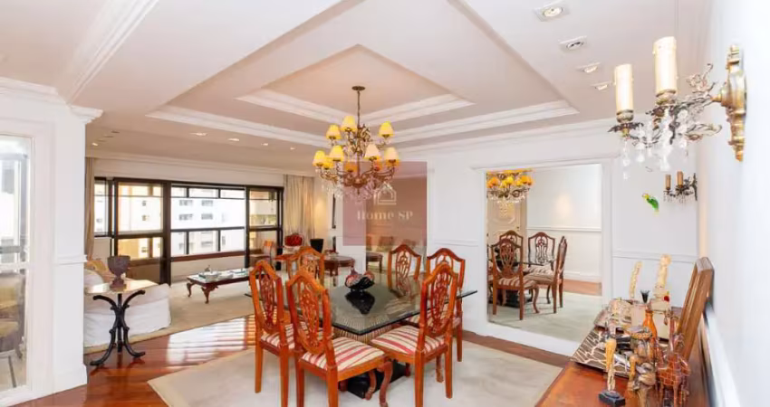 Apartamento tipo para venda em moema com 4 quartos, sendo 3 suítes, 155m²