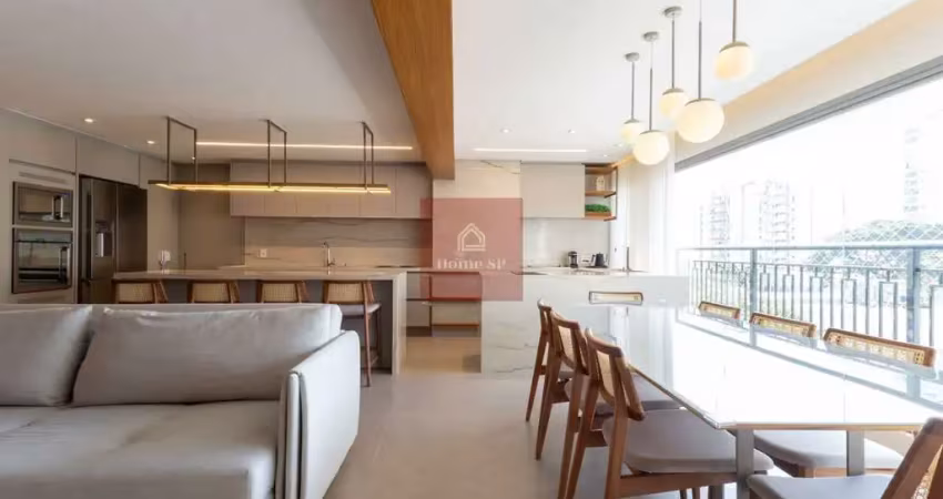 Apartamento com 153m², 3 dormitórios, sendo 3 suítes, 2 vagas livres