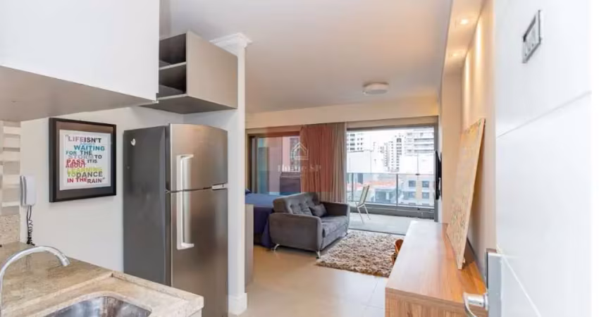 Brooklin; apartamento com 41 metros,  01 suíte, 01 vaga.