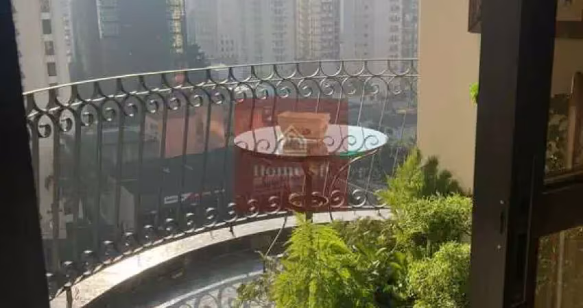 Apartamento com 2 quartos para alugar na Avenida Jurema, --, Moema, São Paulo