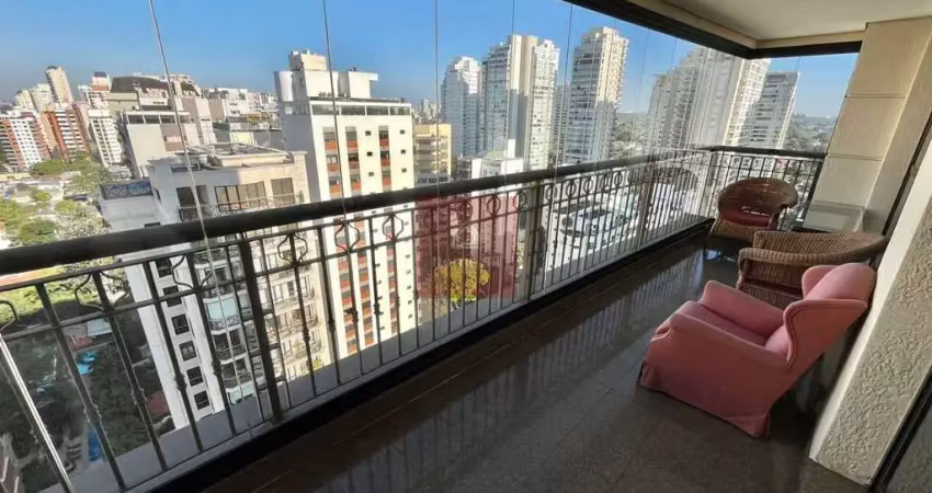Campo belo - apartamento para locação 178m² 4dorms 3suites 3vagas
