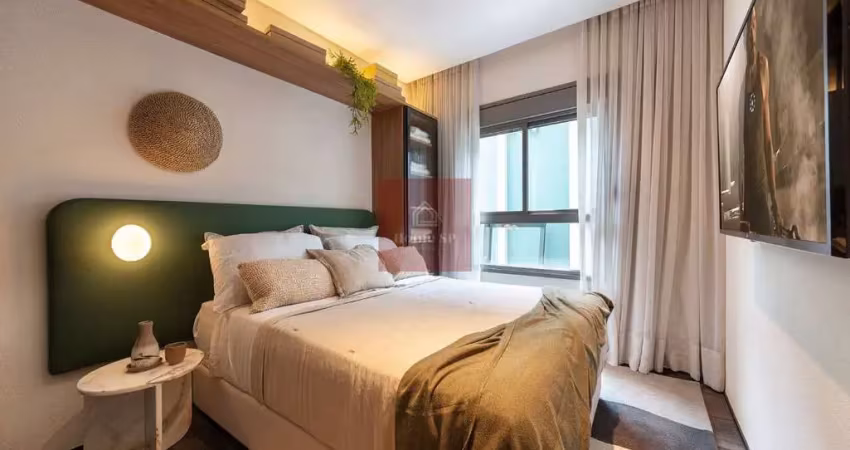Bom para morar e ótimo para investir. 45 m2, 2 dorms., 1 vaga. próximo metro