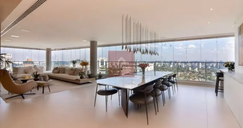Apartamento tipo para venda em cerqueira césar com 4 quartos, sendo 4 suítes, 268m²