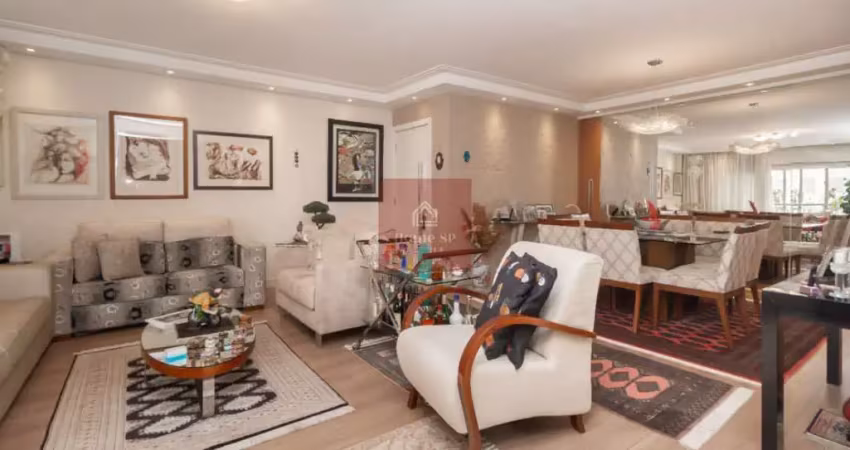 Apartamento tipo para venda em indianópolis com 3 quartos, sendo 2 suítes, 158m²
