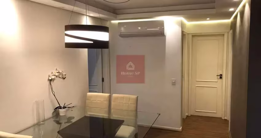 Apartamento em excelente localização na vila olimpia com 2 dormitórios  e ar condicionado