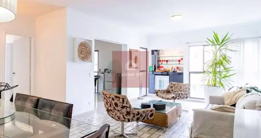 Apartamento com 125m², 3 dormitórios sendo 1 suíte, living amplo e iluminado