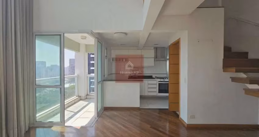 Apartamento duplex - 2 dormitórios, 2 vagas e com 60m² - moema
