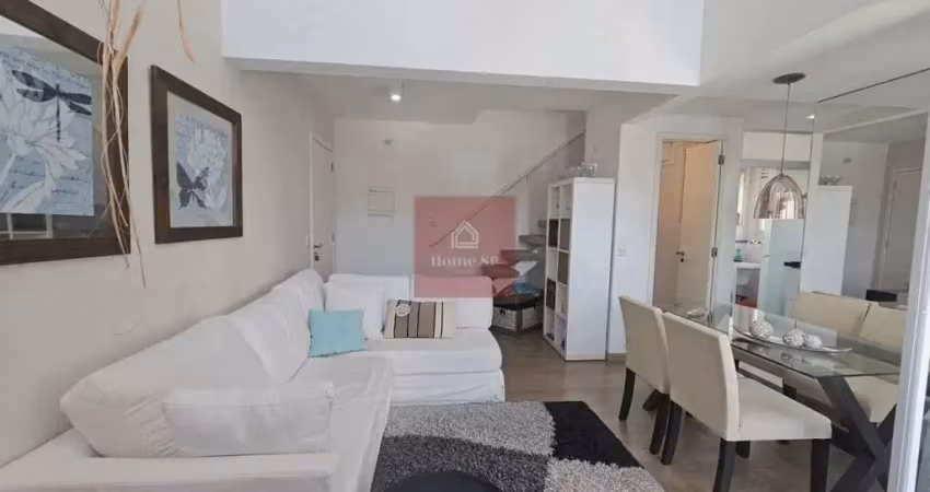 Mobiliado! apartamento duplex com 2 dormitórios, 2 vagas e com 60m² - moema