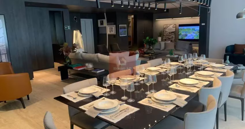 Alto padrão na região do ibirapuera, 281 m2, 4 suítes 4 vagas determinadas