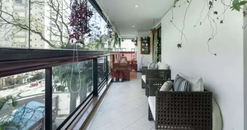 Apartamento tipo para venda em campo belo com 4 quartos, sendo 2 suítes, 243m²