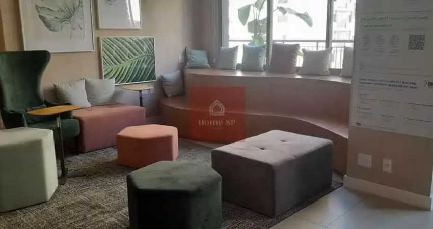 Studio 45 m2, nr para investidor, mobiliado, novo e pronto para alugar