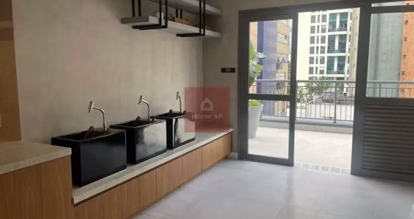 Studio 26 m2, nr para investidor, mobiliado, novo e pronto para alugar
