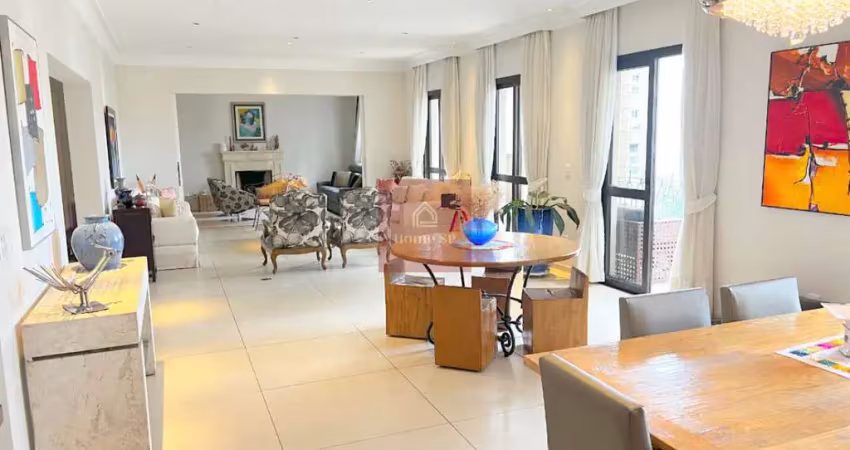 Apartamento tipo para venda em moema com 4 quartos, sendo 4 suítes, 313m²