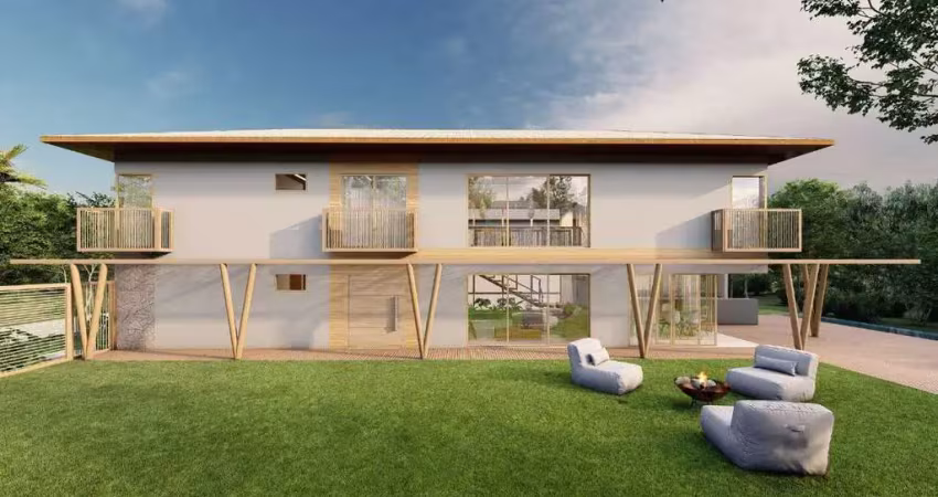 Linda casa de alto padrão em praia do forte 4 suítes  condomínio praia bela