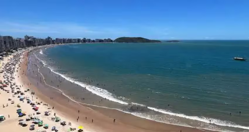 Apartamento frente mar da praia do morro / guarapari - es