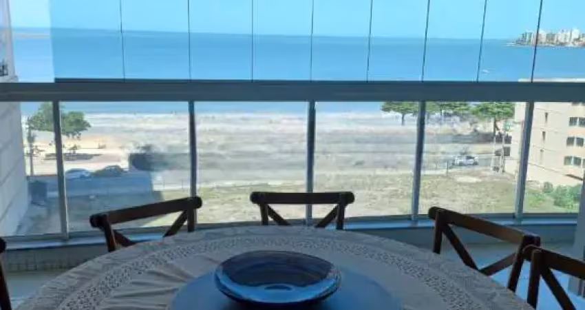 Um verdadeiro espetáculo de apartamento com vista para o mar da praia do morro / guarapari - es