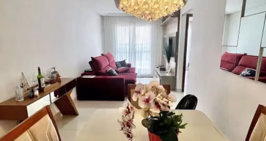 Apartamento com ampla área lateral na praia do morro - guarapari