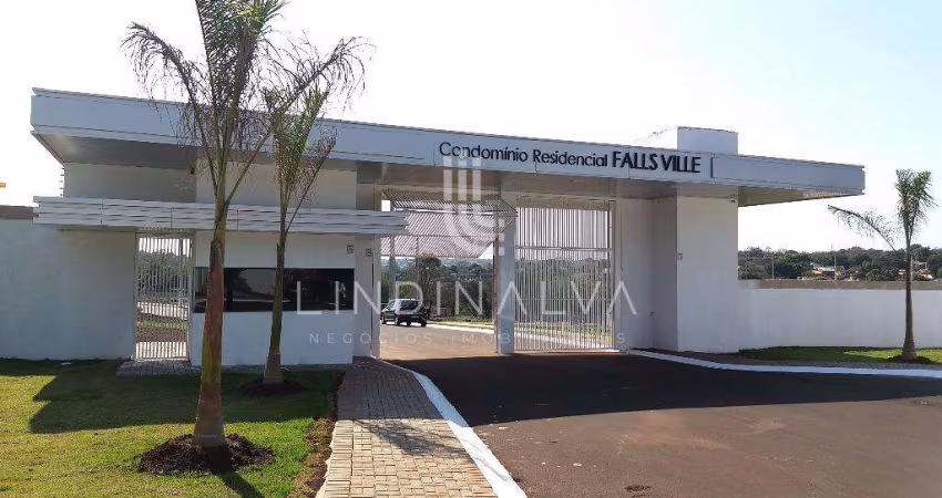 Terrenos no Condomínio Residencial Falls Ville - Pagamento facilitado.