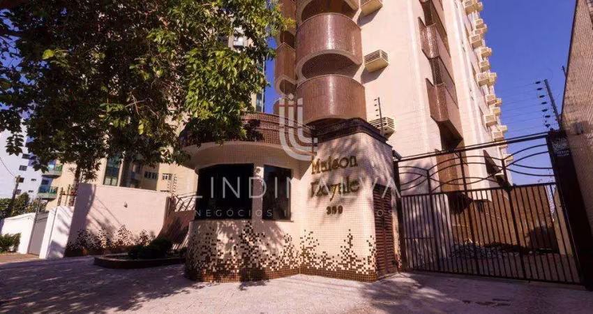 Apartamento de alto padrão no Maison Royale com 4 dormitórios, sacada gourmet - mobiliado.