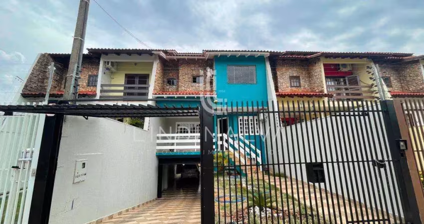Sobrado com 4 dormitórios à venda, 247 m  por r  749.000 - jardim eliza i - foz do iguaçu pr - aceit