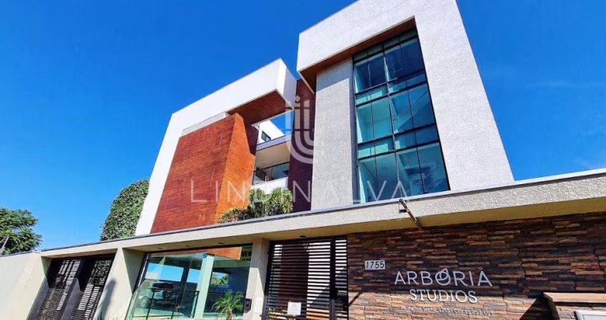 Apartamento Studio à venda no Arboria Residence, próximo ao Consalter