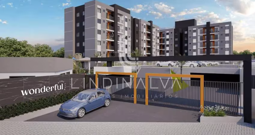 Apartamento na planta no wonderful home club -  com 2 quartos e churrasqueira