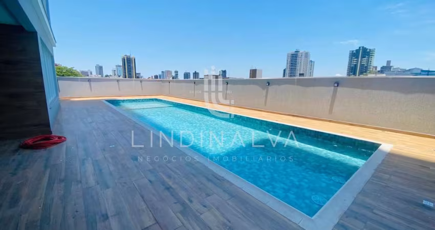 Apartamento no novíssimo Elegance Tower  para locação área de lazer completa.