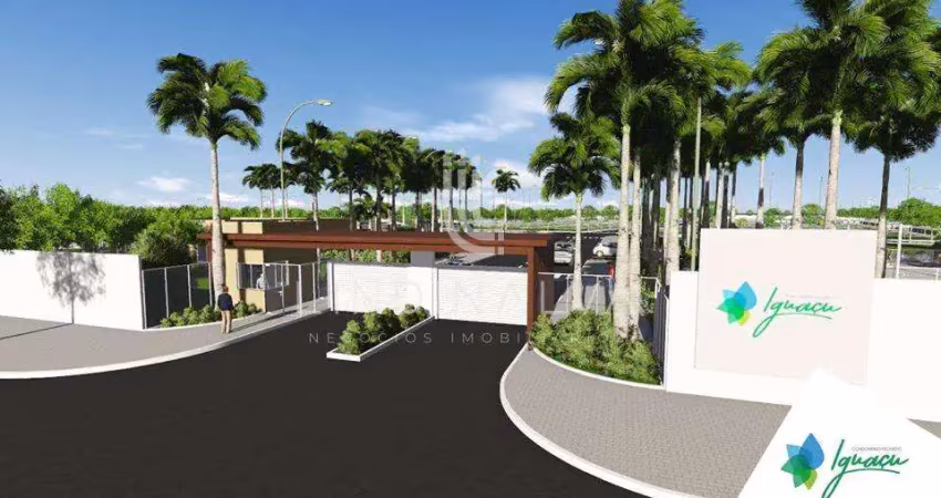 Terreno no condomínio fechado iguaçu, com 330 m2 - região da av. das cataratas
