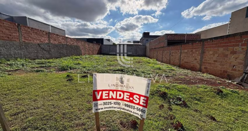 Terreno murado de 300 m2 à venda no Jardim Marcely em Foz do Iguaçu