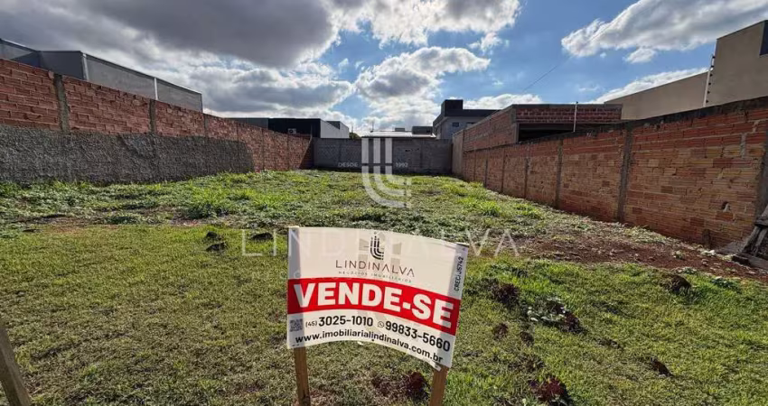 Terreno murado de 300 m2 à venda no jardim marcely em foz do iguaçu