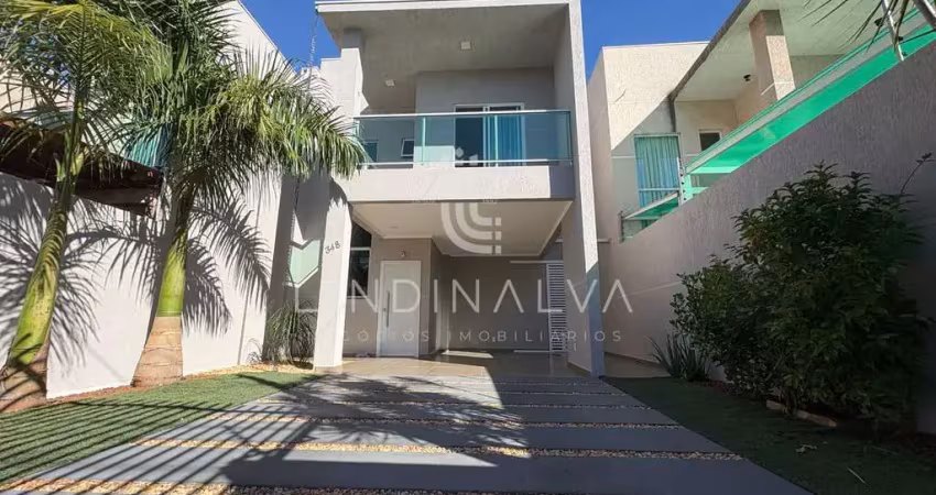 Sobrado com suíte, piscina e área gourmet à venda no Jardim Lancaster