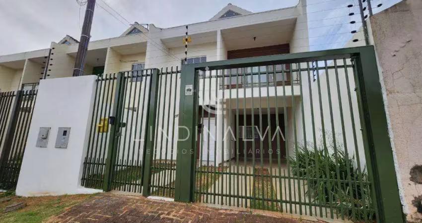 Sobrado com 3 dormitórios à venda ou locação,170.00 m , jardim alice, foz do iguacu - pr
