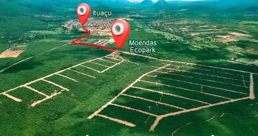 Lotes Chácaras  de 1.000m² em Ituaçu, Moendas Ecopark