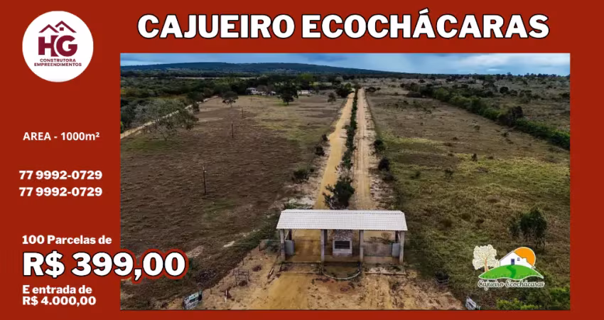 Lotes chácara 1000 m²,  são sebastião - vitória da conquista - ba