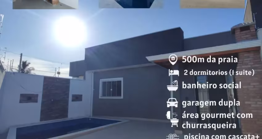 Casa com piscina em Itanhaém/ Bopiranga