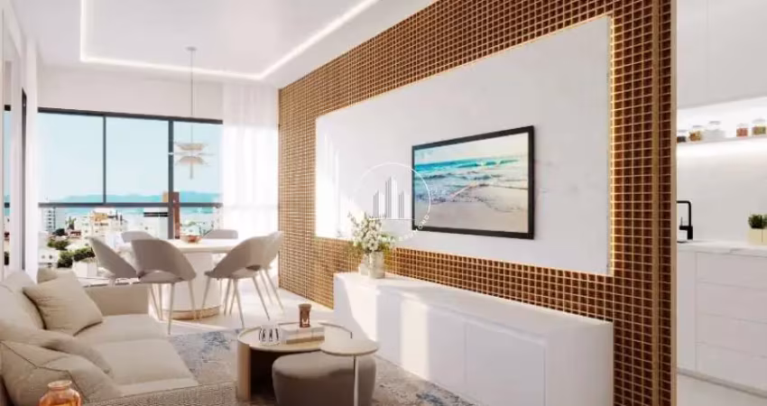 Apartamento com 2 suítes e 84m² - balneário do estreito - jms