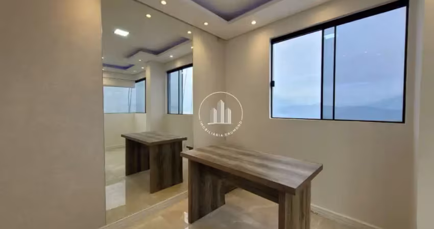 Escritório/sala comercial - andar alto, vista mar campinas - jms