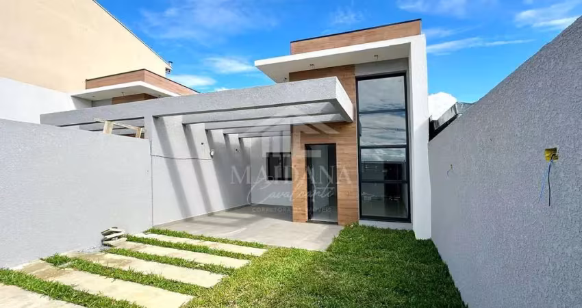 Casa nova com 03 dormitórios sendo 01 suite á  venda no bairro  cruzeiro em  são josé dos pinhais,