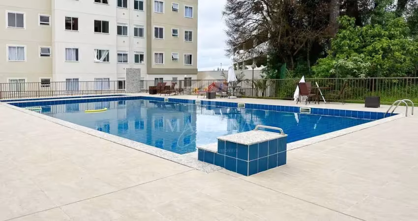 Apartamento com sacada e churrasqueira, 02 dormitórios à venda no uberaba em curitiba, pr